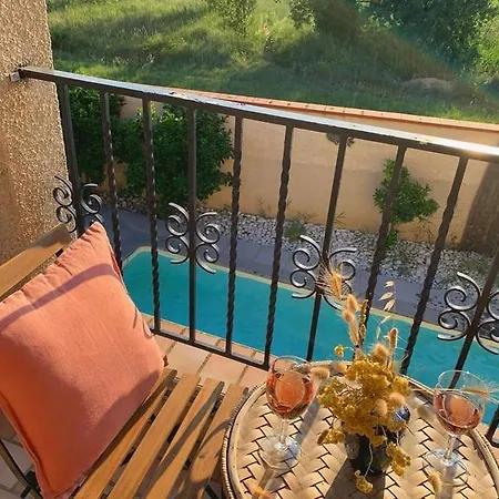 Le Petit Bali Spacieuse Pour 8 Avec Piscine サン・シプリアン