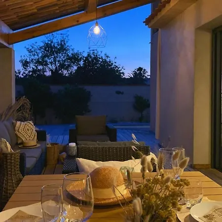 Le Petit Bali Spacieuse Pour 8 Avec Piscine Hébergement de vacances Saint-Cyprien (Pyrenees-Orientales)
