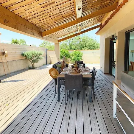 Le Petit Bali Spacieuse Pour 8 Avec Piscine Hébergement de vacances Saint-Cyprien (Pyrenees-Orientales)