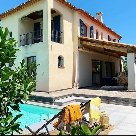 Le Petit Bali Spacieuse Pour 8 Avec Piscine * サン・シプリアン